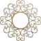 Ekena Millwork Reims Wood Fretwork Pierced Ceiling Medallion, Birch, 28"OD x 10 3/4"ID x 1/4"T CMWP28X28X0250REBI - alternate 1
